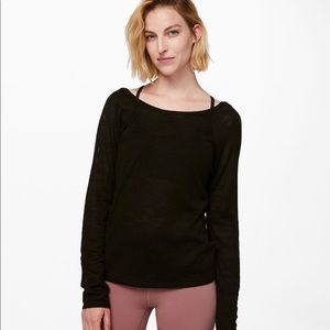 Black Lululemon Long Sleeve Shirt